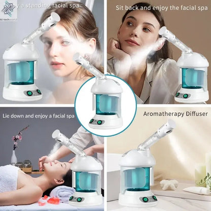 KSKIN Custom Hot Sale Face Mist Spray Portable Facial Steamer For Face Professional Ionic Facial Steamer - Ai - TechWorld