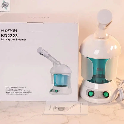 KSKIN Custom Hot Sale Face Mist Spray Portable Facial Steamer For Face Professional Ionic Facial Steamer - Ai - TechWorld
