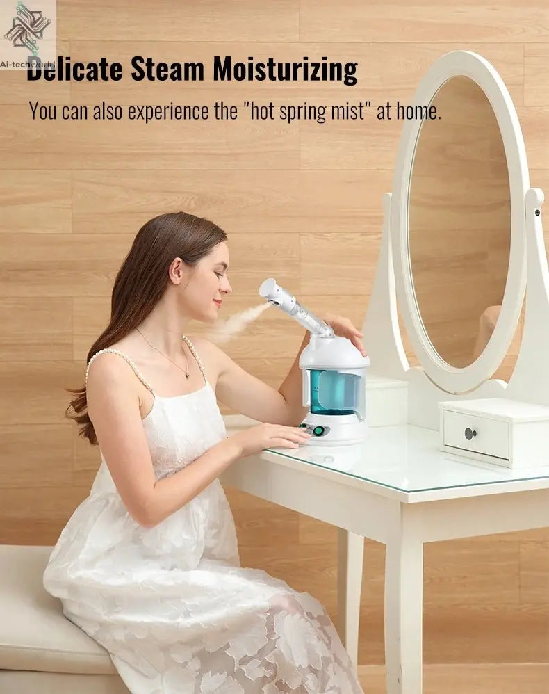 KSKIN Custom Hot Sale Face Mist Spray Portable Facial Steamer For Face Professional Ionic Facial Steamer - Ai - TechWorld