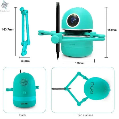 Kids Innovative Drawing Robot Technology Automatic Painting Learning Art Training Machine Intelligece Toys Quincy Robot Artist - Ai - TechWorld