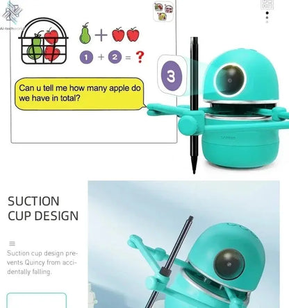 Kids Innovative Drawing Robot Technology Automatic Painting Learning Art Training Machine Intelligece Toys Quincy Robot Artist - Ai - TechWorld