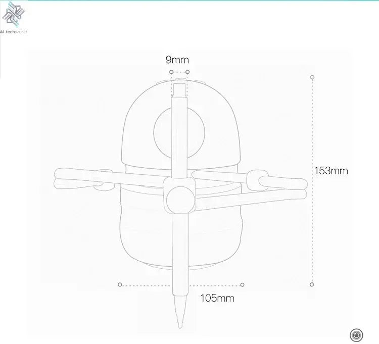 Kids Innovative Drawing Robot Technology Automatic Painting Learning Art Training Machine Intelligece Toys Quincy Robot Artist - Ai - TechWorld
