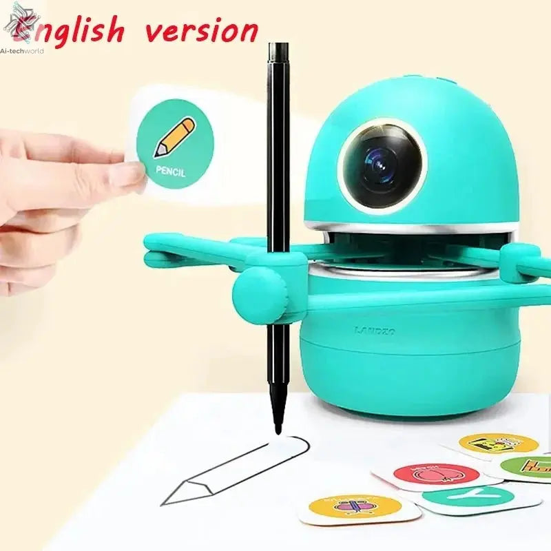 Kids Innovative Drawing Robot Technology Automatic Painting Learning Art Training Machine Intelligece Toys Quincy Robot Artist - Ai - TechWorld