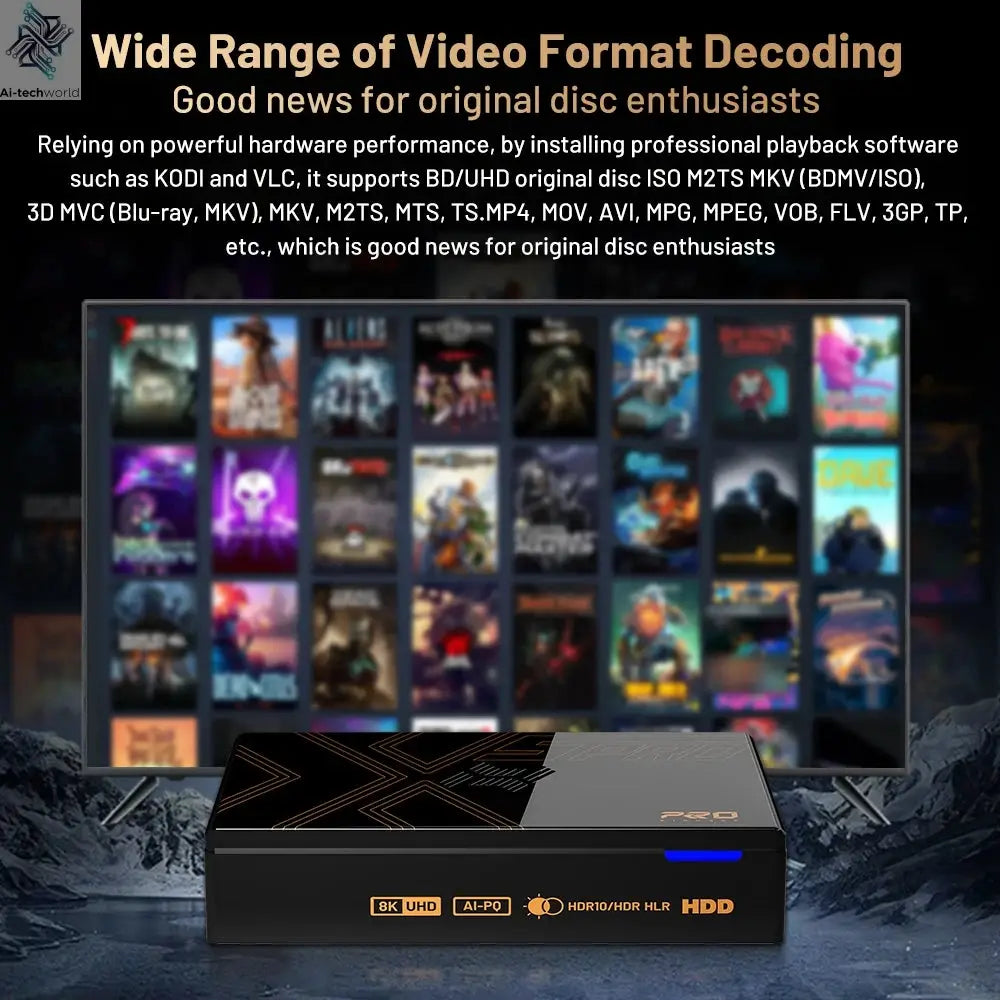 Kinhank Super Console X5 PRO Retro Video Game Consoles Plug and Play 4T with 16000 Games for PS2/WII/SS/DC/N64/MAME Ai-TechWorld 