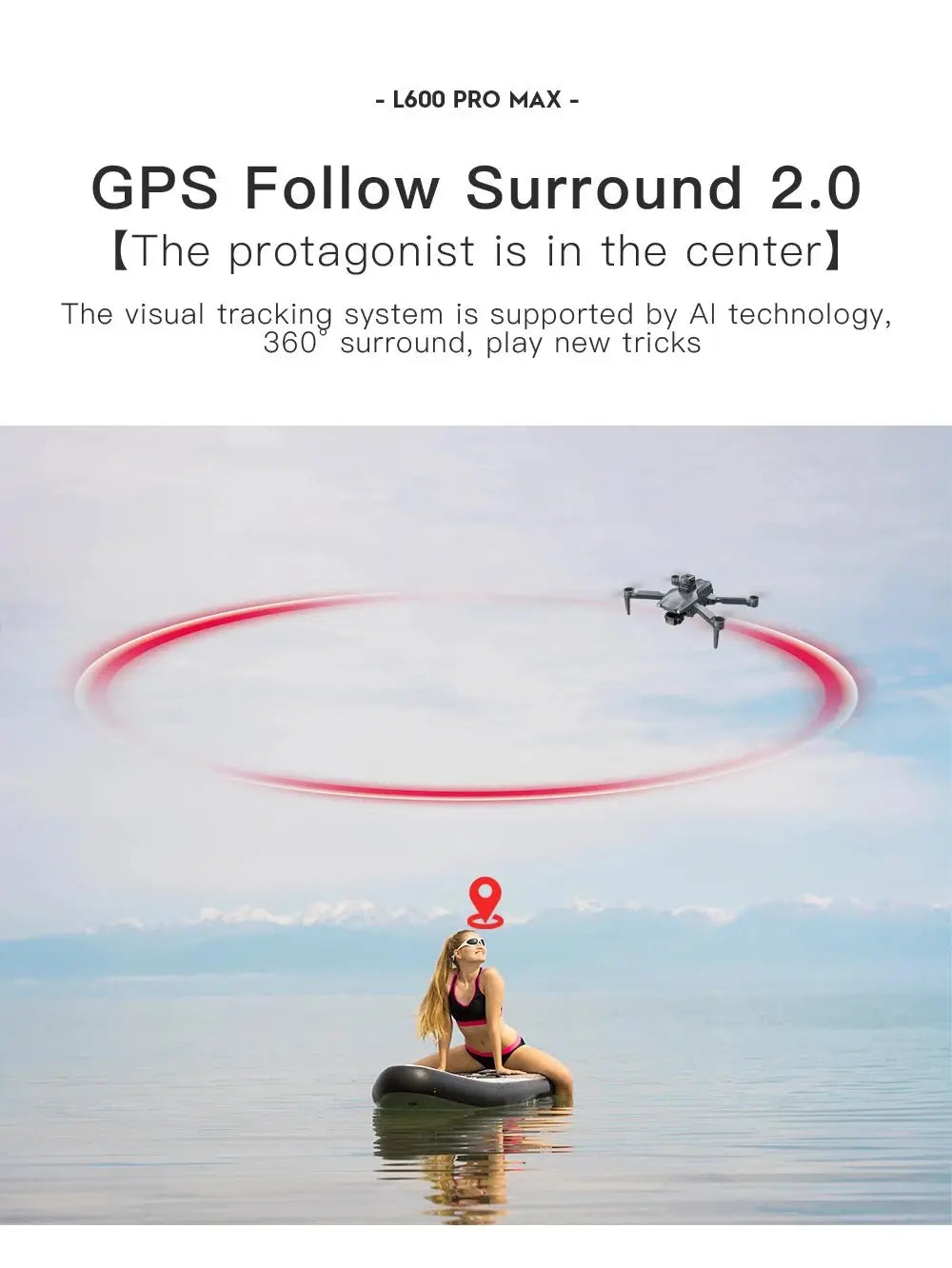 L600 PRO MAX GPS Drone Professional 4K 3-Axis PTZ HD Dual Camera Obstacle Avoidance Brushless Motor 5G WIFI RC Quadcopter Toys Ai-TechWorld