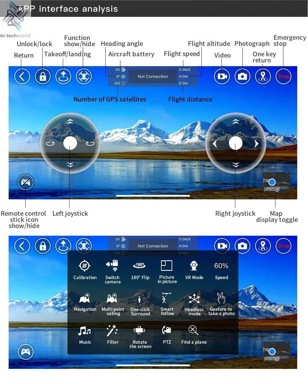 L600 PRO MAX GPS Drone Professional 4K 3-Axis PTZ HD Dual Camera Obstacle Avoidance Brushless Motor 5G WIFI RC Quadcopter Toys Ai-TechWorld