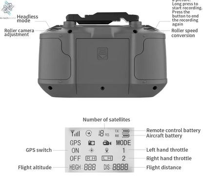 L600 PRO MAX GPS Drone Professional 4K 3-Axis PTZ HD Dual Camera Obstacle Avoidance Brushless Motor 5G WIFI RC Quadcopter Toys Ai-TechWorld