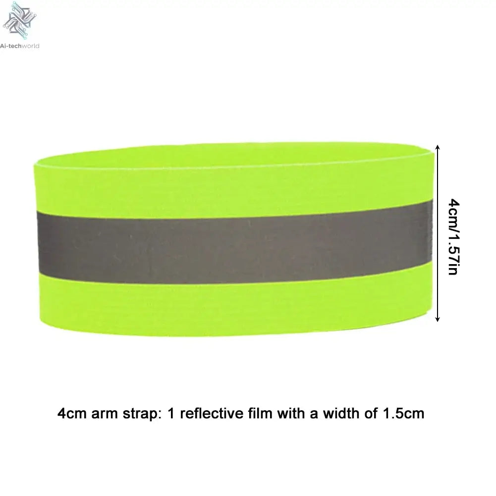 LED Reflective Running Vest LED Cycling Security Vest Adjustable Elastic Band Night Running Security Vest for Kids Adults Vest Ai-TechWorld 