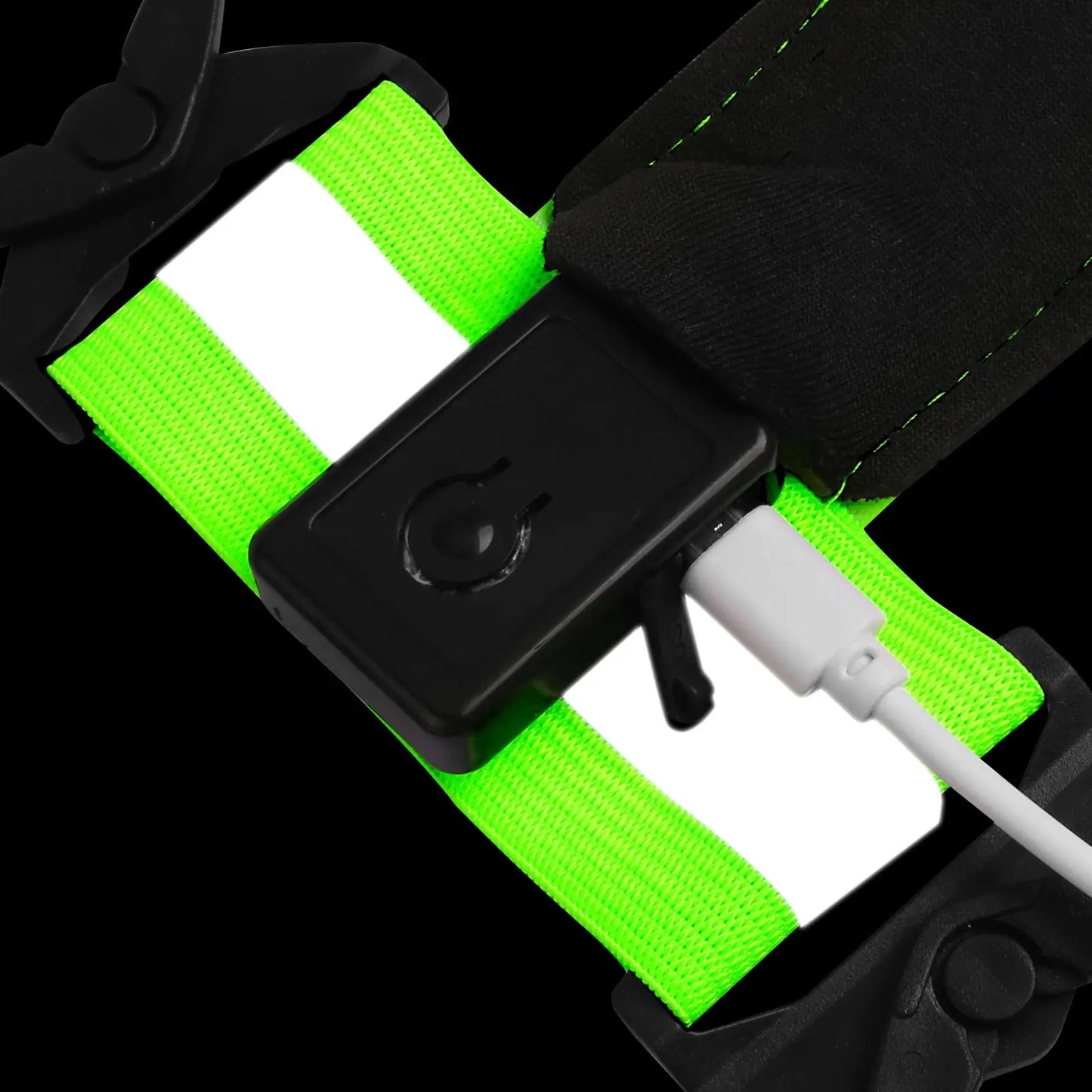 LED Running Vest USB Rechargeable Reflective Cycling Security Vest High Visibility Night Running Riding Clothing for Kids Adults Ai-TechWorld 