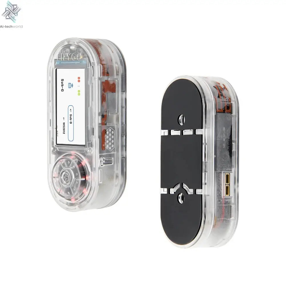 LILYGO® T-Embed ESP32-S3 CC1101 Low-Power Sub-1 GHz RF Transceiver PN532 NFC RFID I2C Module LCD Board Built-in Battery 1300mAh Ai-TechWorld 
