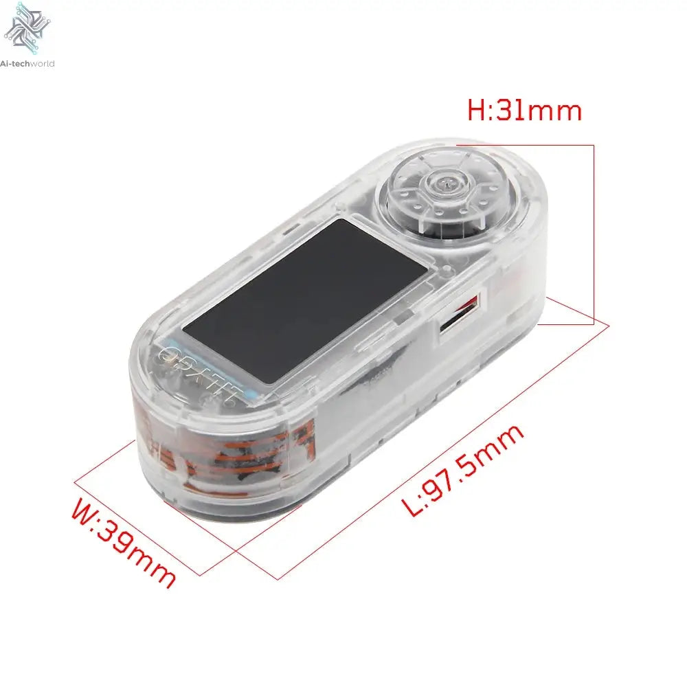 LILYGO® T-Embed ESP32-S3 CC1101 Low-Power Sub-1 GHz RF Transceiver PN532 NFC RFID I2C Module LCD Board Built-in Battery 1300mAh Ai-TechWorld 
