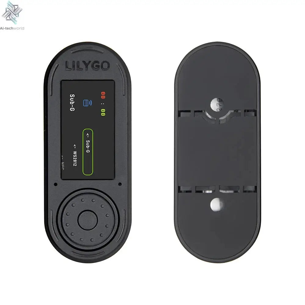 LILYGO® T-Embed ESP32-S3 CC1101 Low-Power Sub-1 GHz RF Transceiver PN532 NFC RFID I2C Module LCD Board Built-in Battery 1300mAh Ai-TechWorld 