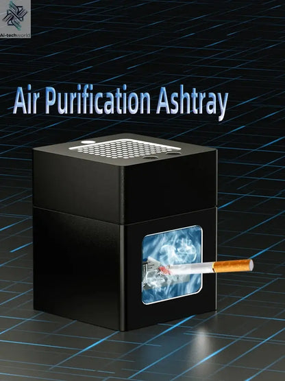 LONHOMON AP078 Ashtray Air Purifier USB Charging Anti Second-hand Smoke Desktop Ashtray Remove Odor Home Air Purifiers - Ai-TechWorld