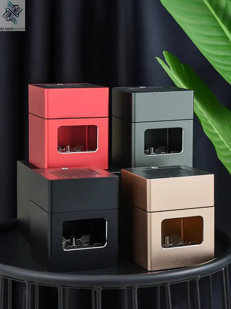 LONHOMON AP078 Ashtray Air Purifier USB Charging Anti Second-hand Smoke Desktop Ashtray Remove Odor Home Air Purifiers - Ai-TechWorld