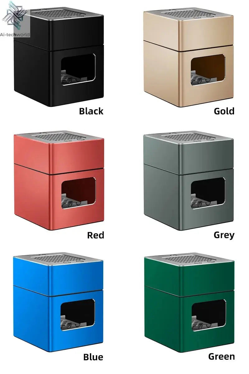 LONHOMON AP078 Ashtray Air Purifier USB Charging Anti Second-hand Smoke Desktop Ashtray Remove Odor Home Air Purifiers - Ai-TechWorld