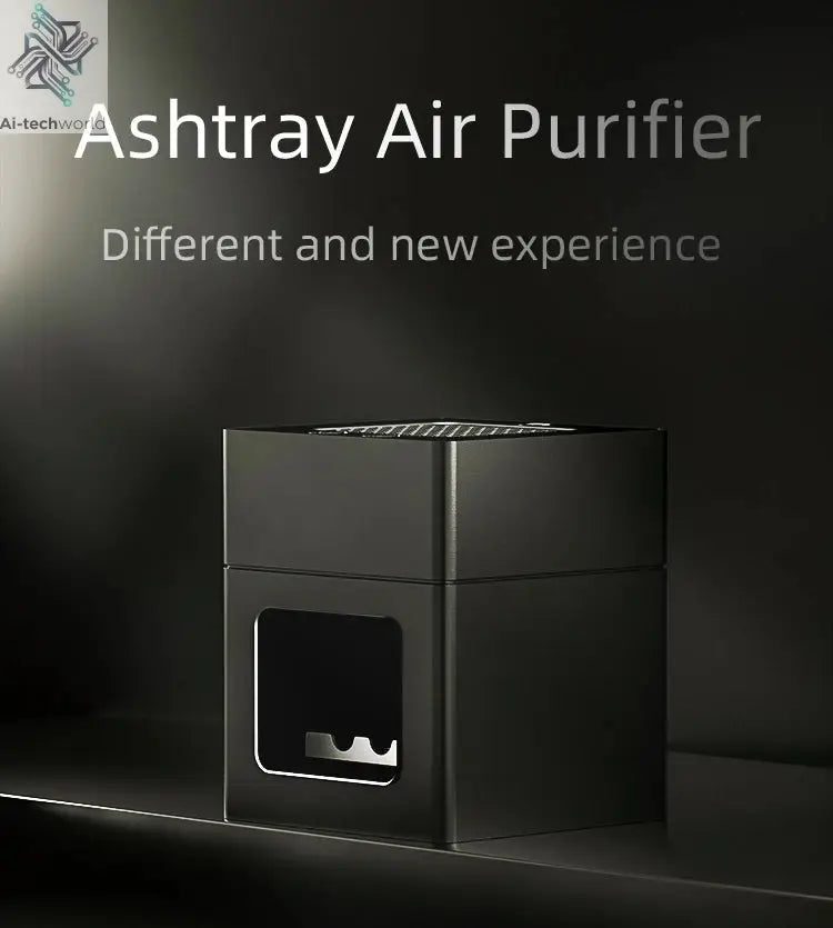 LONHOMON AP078 Ashtray Air Purifier USB Charging Anti Second-hand Smoke Desktop Ashtray Remove Odor Home Air Purifiers - Ai-TechWorld