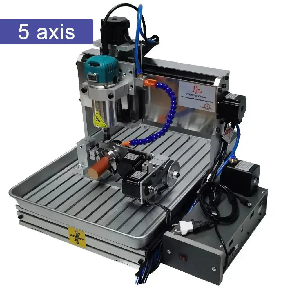 LYF 2030 3040 3060 4060 CNC Engraving Machine 1500W 3 Axis 4 Axis 5 Axis CNC Wood Router Engraving Drilling and Milling Machine Ai-TechWorld