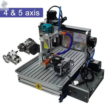 LYF 2030 3040 3060 4060 CNC Engraving Machine 1500W 3 Axis 4 Axis 5 Axis CNC Wood Router Engraving Drilling and Milling Machine Ai-TechWorld