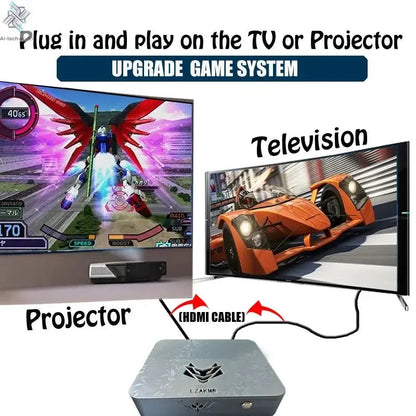 LZAKMR NEW Upgrade AK1 Pro Game Box Dual System Windows11 2TB Game System 99999+GAME For PS2 PS3 WII SS GAMECUBE Sega Saturn - Ai - TechWorld