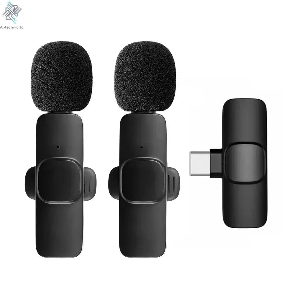 Microphone Wireless Lavalier The complete wireless microphone system in its protective, portable carrying case. Ai-TechWorld