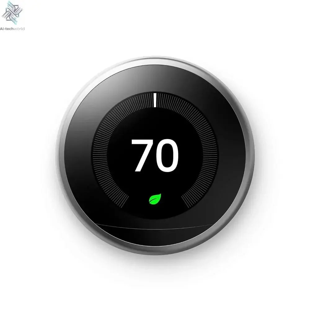 Learning Thermostat (3rd Gen) – Smart Programmable Thermostat with Auto - Schedule & Alexa Compatibility - Ai - TechWorld