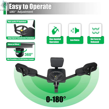 Leg Stretcher, 3 Bar Leg Spreader, Heavy Duty Leg Split Machine for Leg Stretching, Leg Press Machine Flexibility - Ai-TechWorld