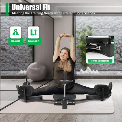 Leg Stretcher, 3 Bar Leg Spreader, Heavy Duty Leg Split Machine for Leg Stretching, Leg Press Machine Flexibility - Ai-TechWorld