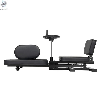 Leg Stretcher, 3 Bar Leg Spreader, Heavy Duty Leg Split Machine for Leg Stretching, Leg Press Machine Flexibility - Ai-TechWorld