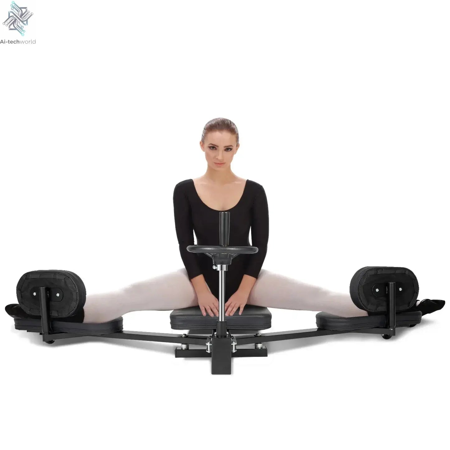 Leg Stretcher, 3 Bar Leg Spreader, Heavy Duty Leg Split Machine for Leg Stretching, Leg Press Machine Flexibility - Ai-TechWorld