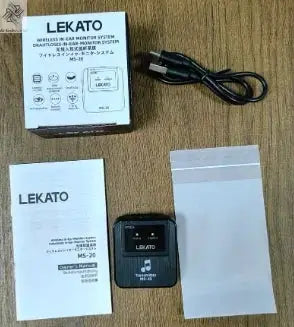 Lekato Ms-20 Wireless Iem, 30H Charging Case & 150Ft Range - 1 Tx To 2 Rx Set for Crystal Clear Live Monitoring Ai-TechWorld 