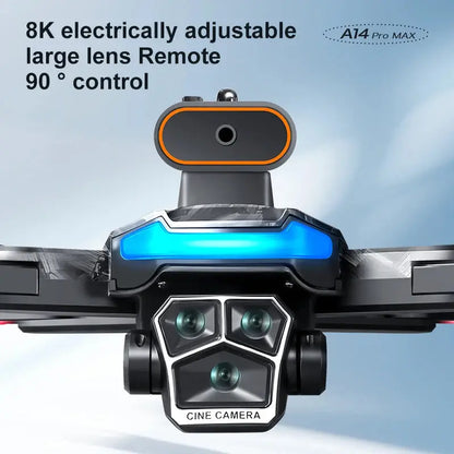 Lenovo A14 Pro Max Gps Drone Brushless Screen Control Obstacle Avoidance Optical Flow Intelligent Remote Control Aircraft 10000m Ai-TechWorld 