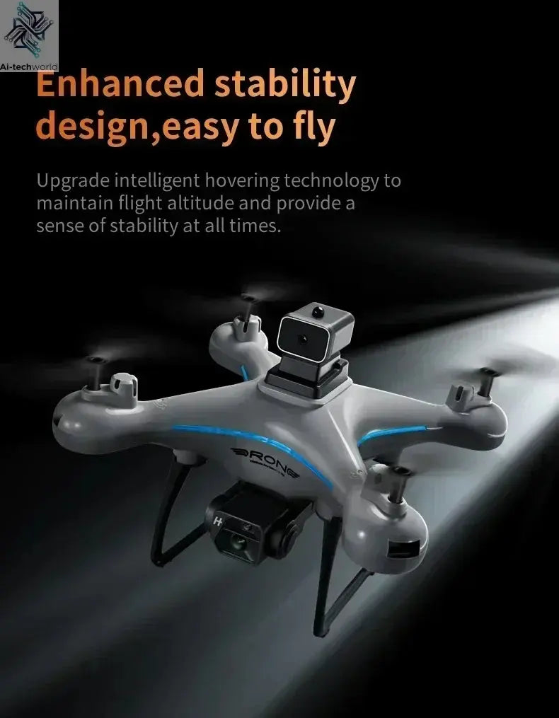 Lenovo Ky102 Drone 8k Hd Aerial Photography Dual Camera Brushless Quadcopter Obstacle Avoidance Optical Flow Aerial Rc Drone Ai-TechWorld 