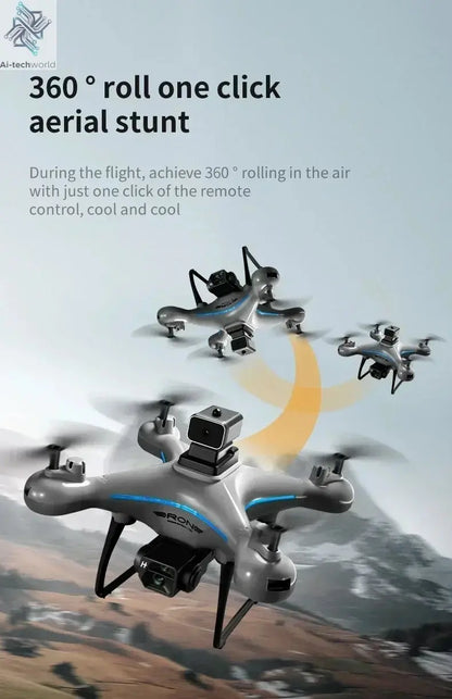 Lenovo Ky102 Drone 8k Hd Aerial Photography Dual Camera Brushless Quadcopter Obstacle Avoidance Optical Flow Aerial Rc Drone Ai-TechWorld 