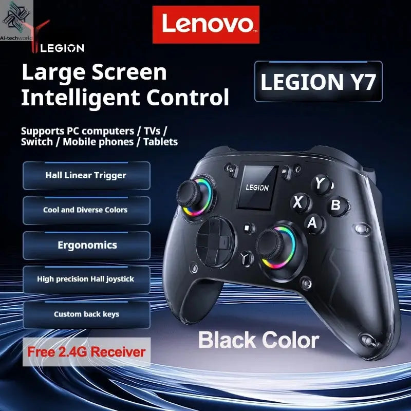Lenovo Y7 LEGION Controllers for Switch 2 Lite Wireless Remote Gamepad For Joystick Controllers For Switch Screen Menu Display Ai-TechWorld 