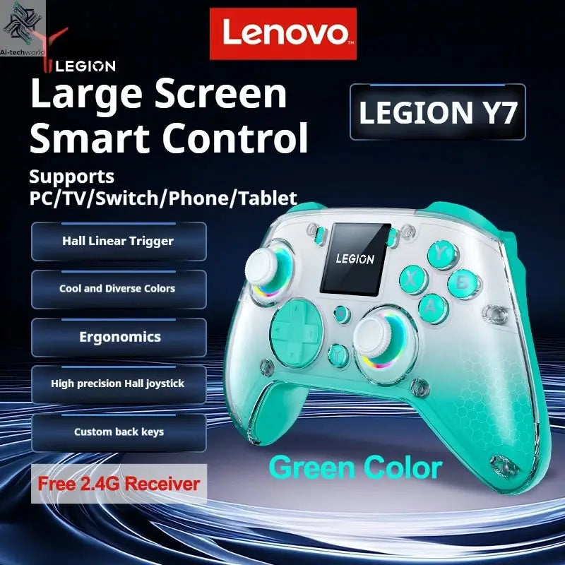 Lenovo Y7 LEGION Controllers for Switch 2 Lite Wireless Remote Gamepad For Joystick Controllers For Switch Screen Menu Display Ai-TechWorld 