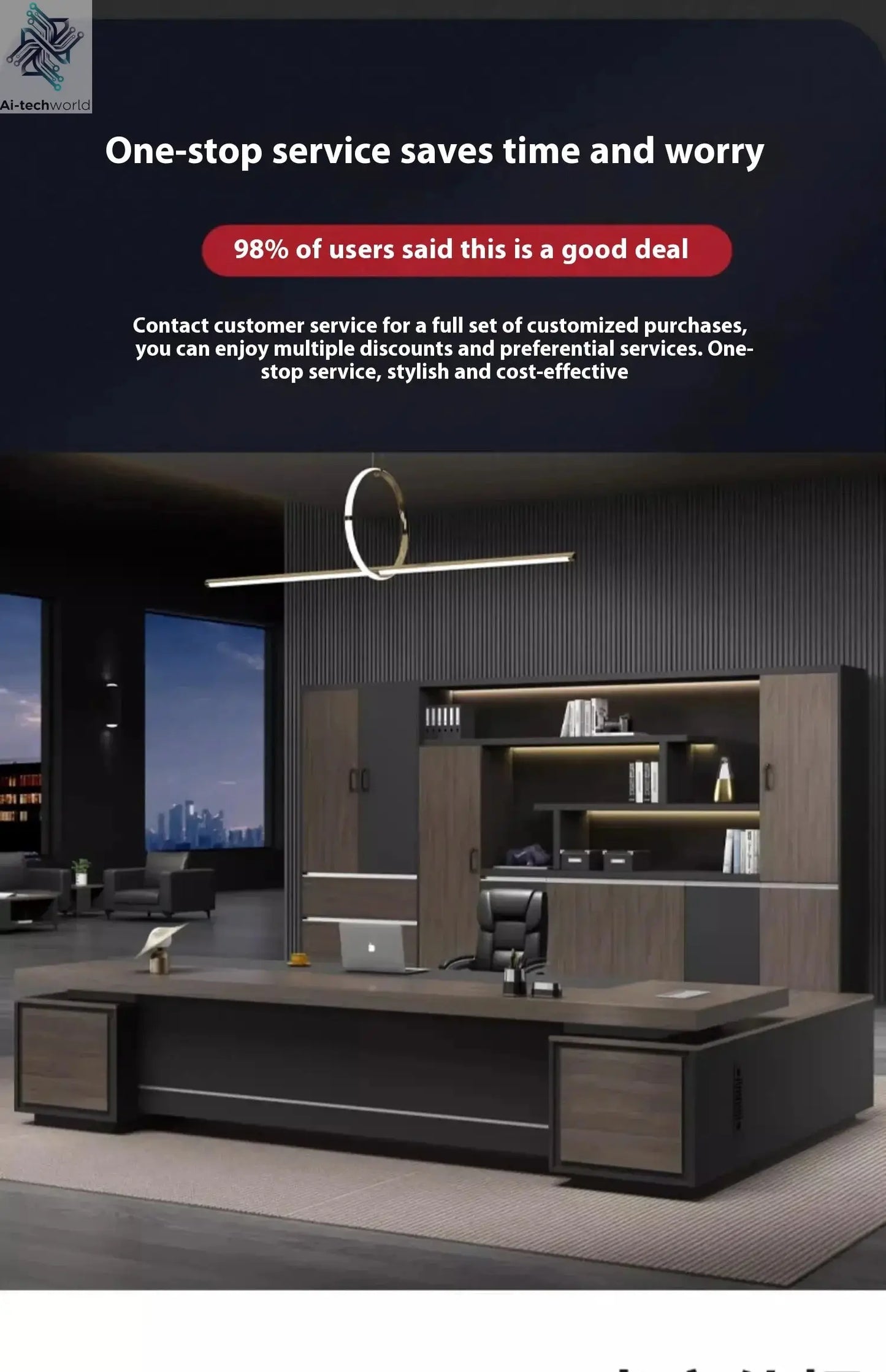 Lift-top Desk Gaming Chair Dressing Table Automatic Auxiliary Multifunction Home Furniture Office Desks Work Setup Accessories Ai-TechWorld 