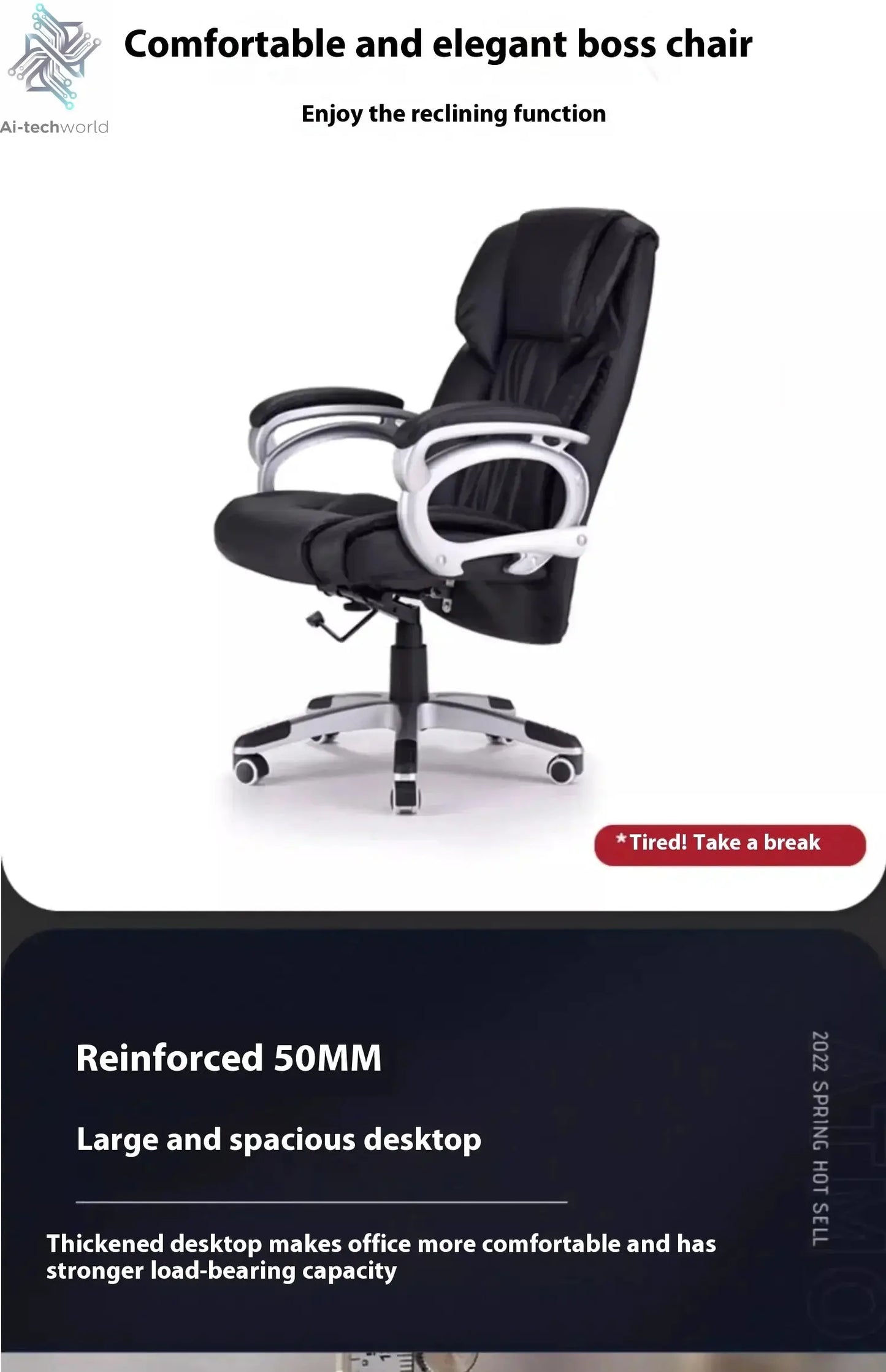 Lift-top Desk Gaming Chair Dressing Table Automatic Auxiliary Multifunction Home Furniture Office Desks Work Setup Accessories Ai-TechWorld 