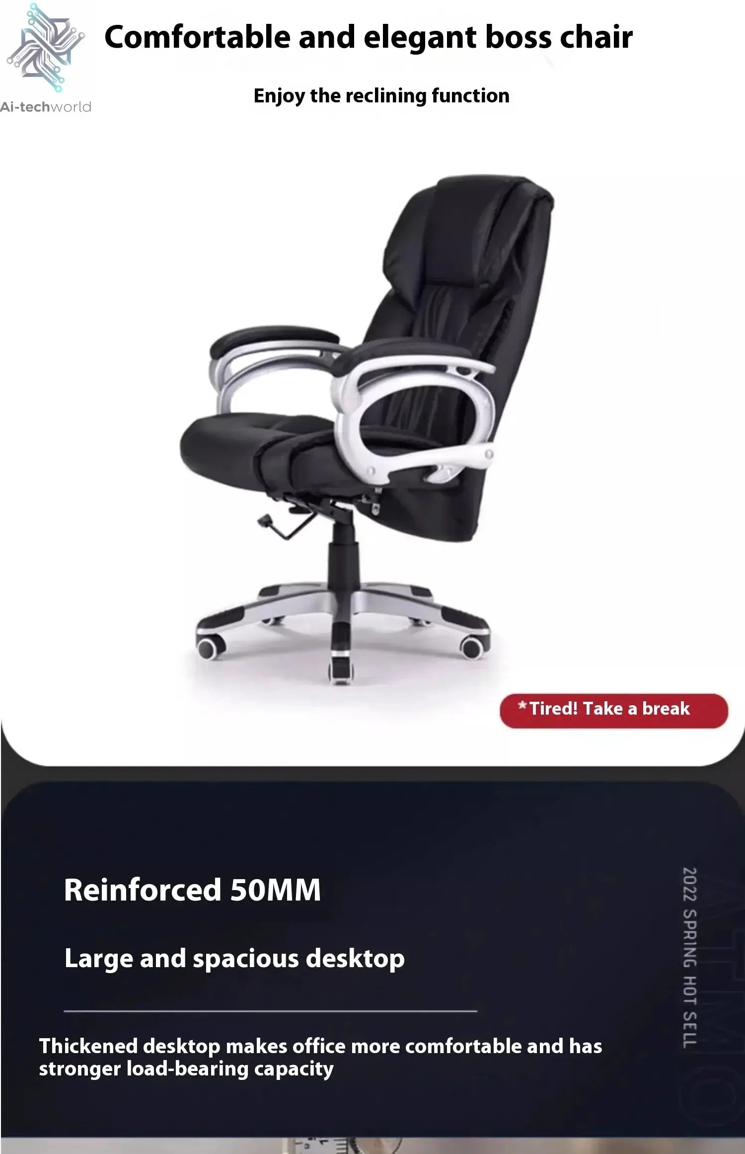 Lift-top Desk Gaming Chair Dressing Table Automatic Auxiliary Multifunction Home Furniture Office Desks Work Setup Accessories Ai-TechWorld 