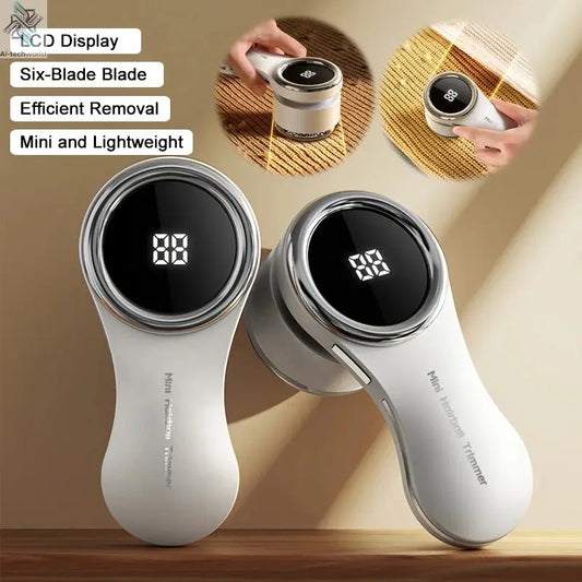 Lint Remover USB Charging Electric Pellet Machine Hair Ball Lint Trimmer Portable Electric Clothes Lint Machine High-speed Moto Ai-TechWorld 