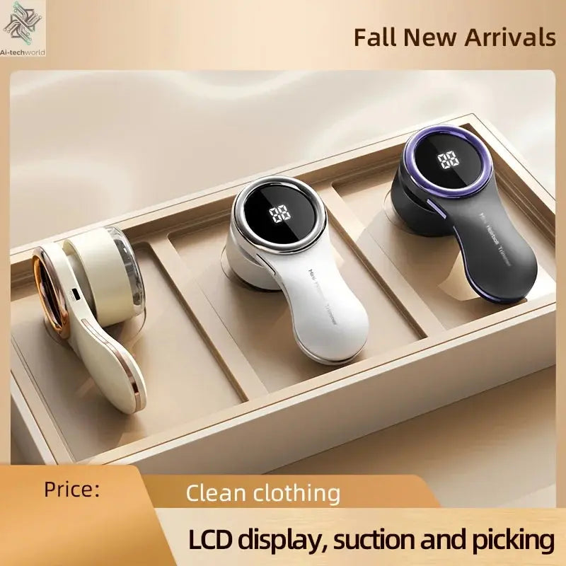 Lint Remover USB Charging Electric Pellet Machine Hair Ball Lint Trimmer Portable Electric Clothes Lint Machine High-speed Moto Ai-TechWorld 