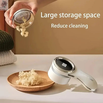 Lint Remover USB Charging Electric Pellet Machine Hair Ball Lint Trimmer Portable Electric Clothes Lint Machine High-speed Moto Ai-TechWorld 
