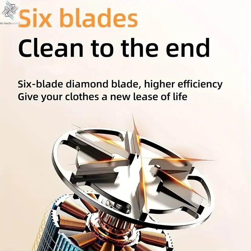 Lint Remover USB Charging Electric Pellet Machine Hair Ball Lint Trimmer Portable Electric Clothes Lint Machine High-speed Moto Ai-TechWorld 