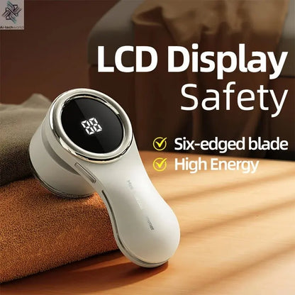 Lint Remover USB Charging Electric Pellet Machine Hair Ball Lint Trimmer Portable Electric Clothes Lint Machine High-speed Moto Ai-TechWorld 