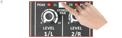 Lomeho 4 Channels Sound Mixer 48V 99 Digital Effect Portable Audio Table Bluetooth USB PC Record Mixing Console Church AM-AX3 Ai-TechWorld 