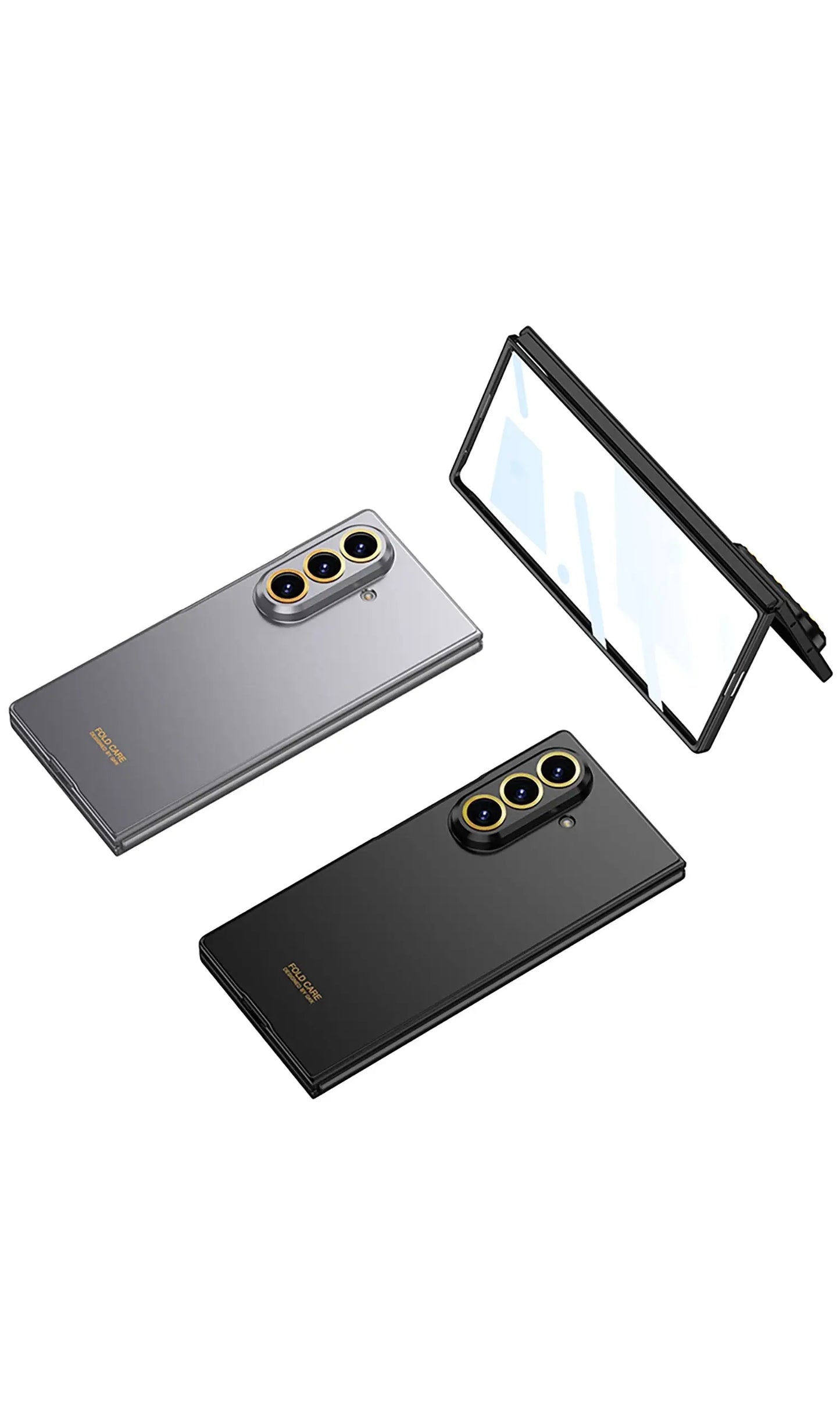 Luxury Fashionable Ultra-thin Phone Case For Samsung Galaxy Z Fold 7 6 5G With Screen Glass Protect Film Matte Protector Cover Ai-TechWorld 