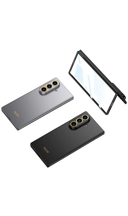 Luxury Fashionable Ultra-thin Phone Case For Samsung Galaxy Z Fold 7 6 5G With Screen Glass Protect Film Matte Protector Cover Ai-TechWorld 