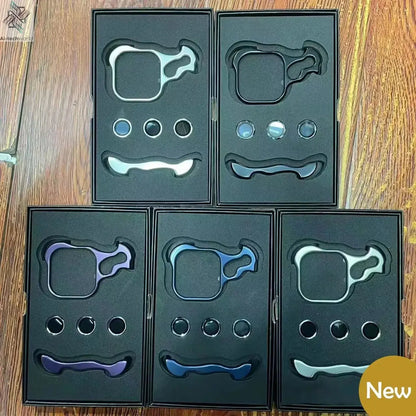 Luxury Irregular Aluminum Alloy Bumper Phone Case For IPhone 16 15 14 13 12 Pro Max 17 Air Pro Lens Film Protection Metal Cover Ai-TechWorld 