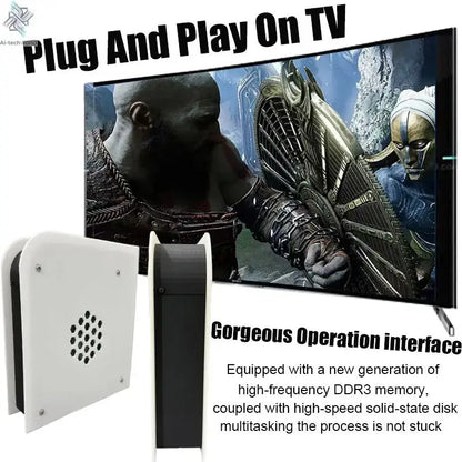 M15 60+Emulators 1T Retro Home Game Console Batocera I3-3110M 70000+Games For Wii PS2 PSP NGC N64 Win11 4G Wireless handle Ai-TechWorld 