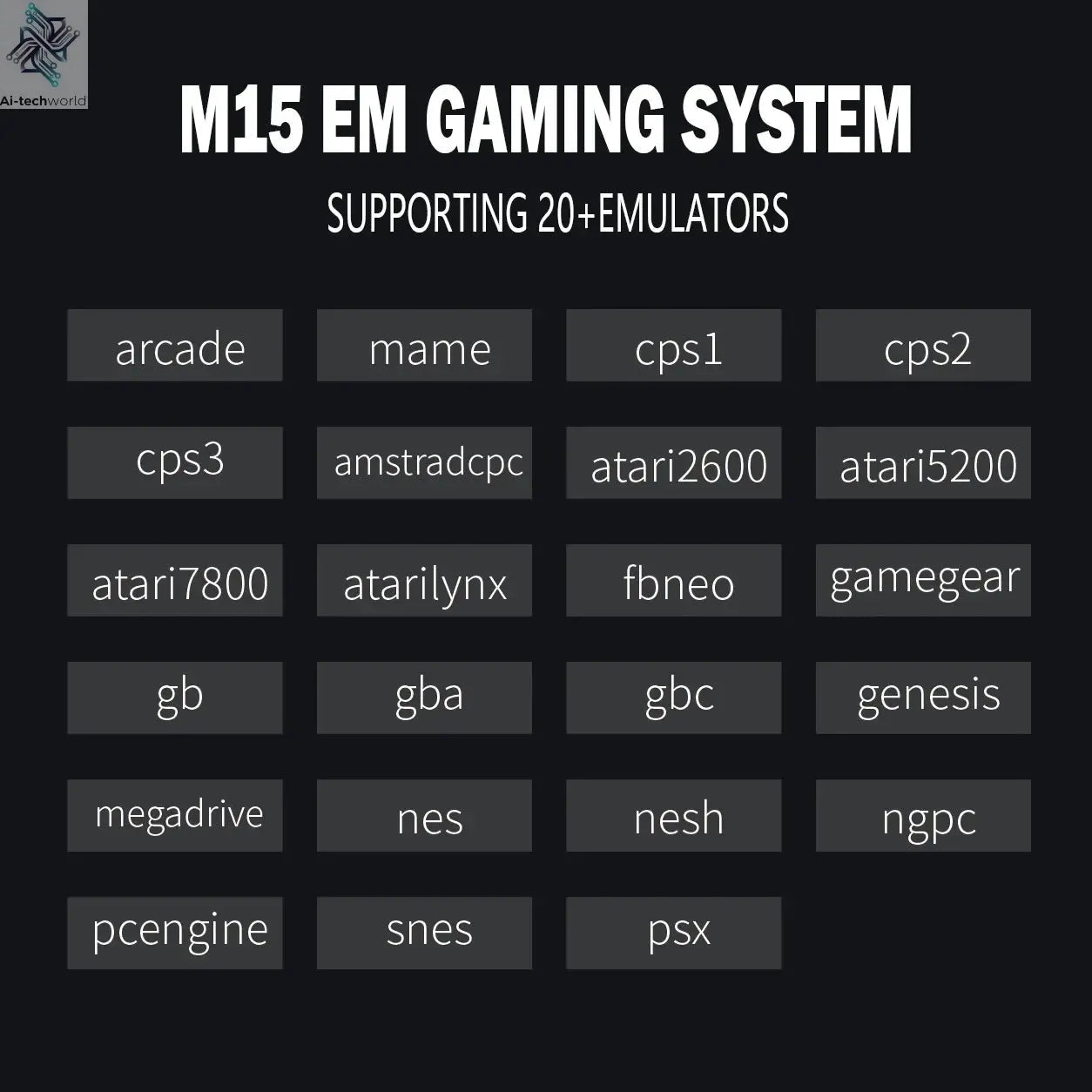 M15 Game Stick Mini TV Handheld Game Console Wireless Gamepads Video Game 64G 20000+ Retro Game HD Output Two-player for PS1 Etc Ai-TechWorld 