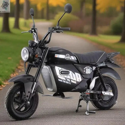 M3 Electric Motorcycle - 72V High-Power, Long-Range, 2-Seater Retro E-Motorcycle - Ai-TechWorld